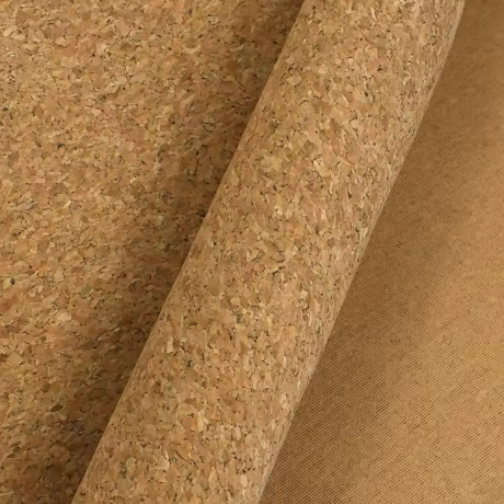 Tissu en liège naturel en gros plan